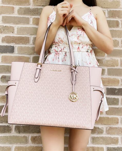 pink white and black michael kors bag|Michael Kors pink bag price.